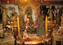 Buddhist altar at Bali Beach Museum Shop